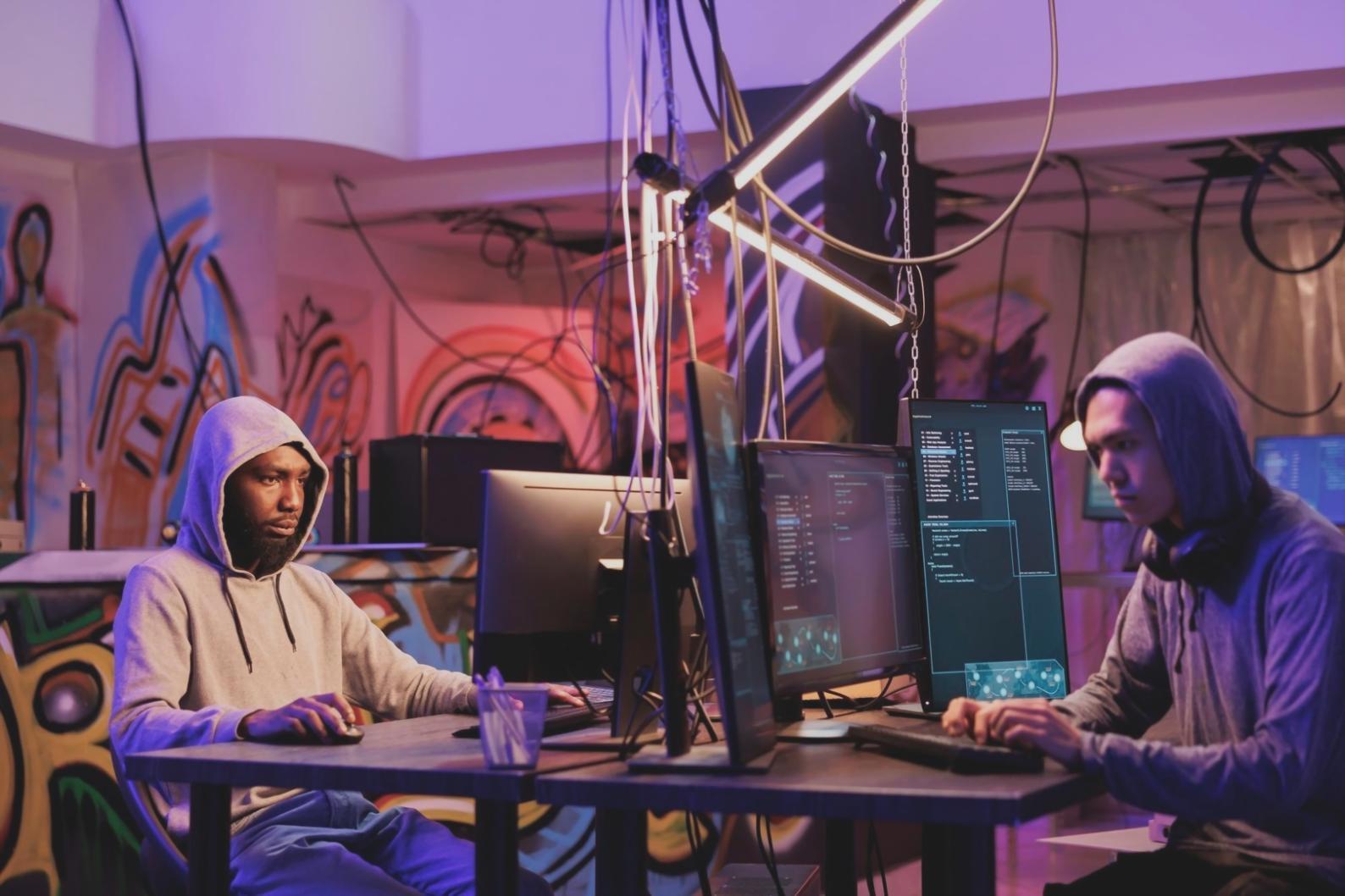 Präsentation fertiger Level-Designs vor der Gruppe